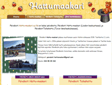 Tablet Screenshot of hattu-maakari.com